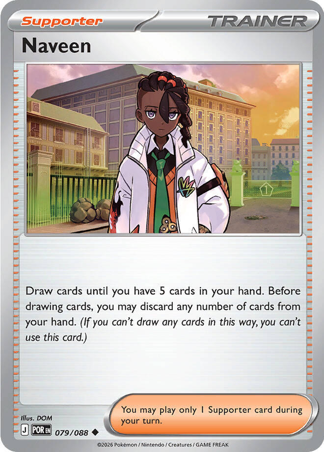 Naveen 079/088 (ME03: Perfect Order)  | Good Games Adelaide SA