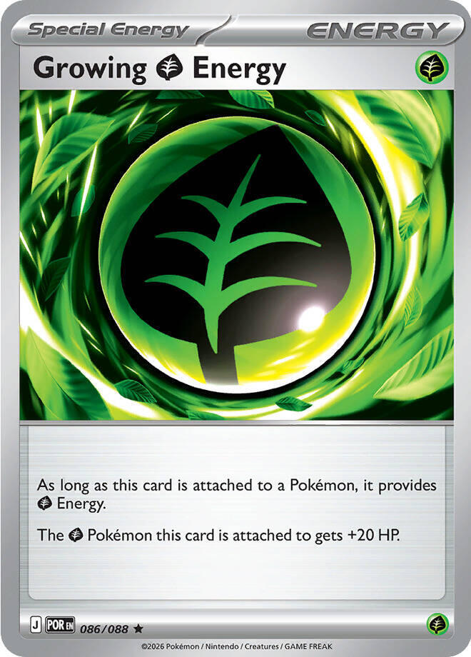 Growing Grass Energy 086/088 (ME03: Perfect Order)  - Reverse Holofoil | Good Games Adelaide SA