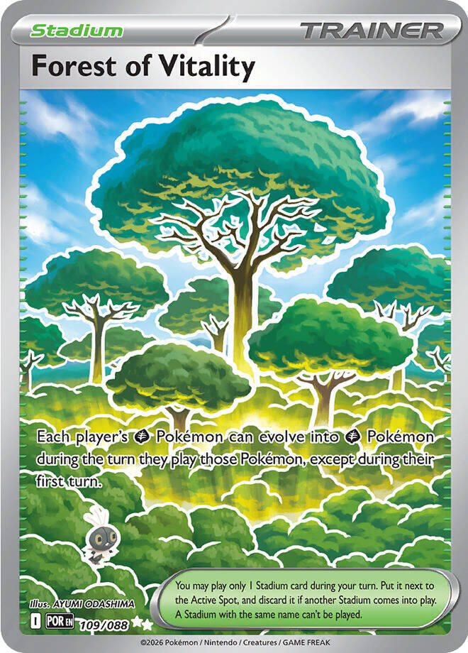 Forest of Vitality 109/088 (ME03: Perfect Order)  - Holofoil | Good Games Adelaide SA