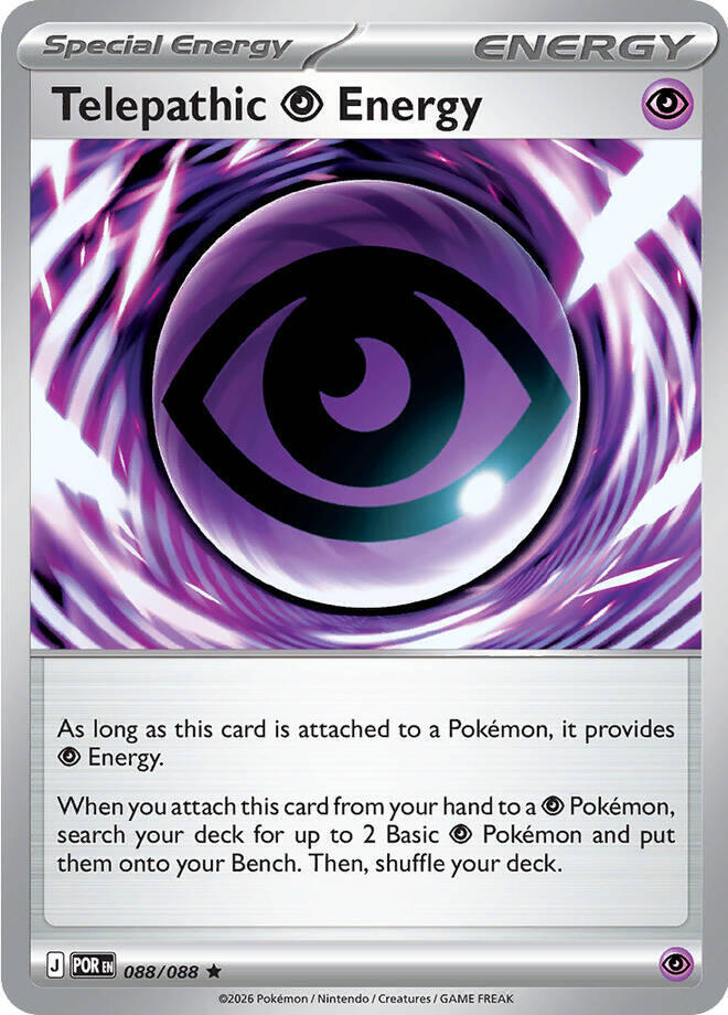 Telepathic Psychic Energy 088/088 (ME03: Perfect Order)  - Holofoil | Good Games Adelaide SA