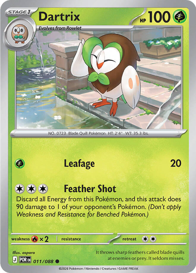 Dartrix 011/088 (ME03: Perfect Order)  | Good Games Adelaide SA