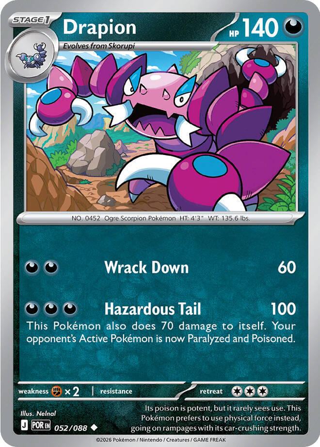 Drapion 052/088 (ME03: Perfect Order)  | Good Games Adelaide SA
