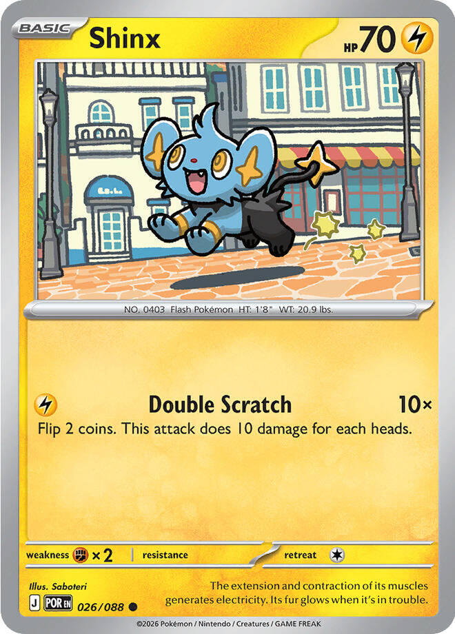 Shinx 026/088 (ME03: Perfect Order)  | Good Games Adelaide SA