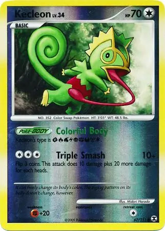 Kecleon 67/111 (Rising Rivals)  - Reverse Holofoil | Good Games Adelaide SA