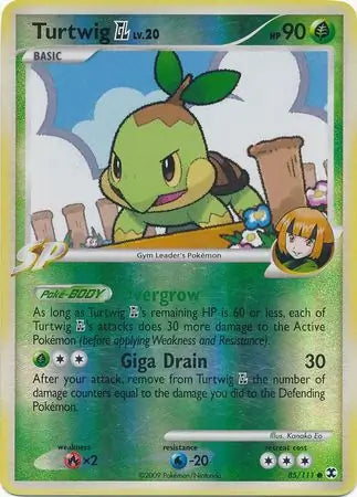 Turtwig GL 85/111 (Rising Rivals)  - Reverse Holofoil | Good Games Adelaide SA