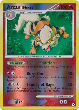 Arcanine 1/111 (Rising Rivals)  - Reverse Holofoil | Good Games Adelaide SA