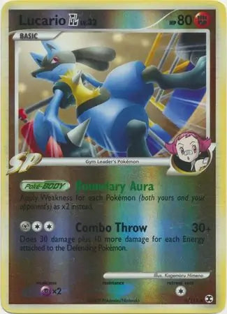 Lucario GL 8/111 (Rising Rivals)  - Reverse Holofoil | Good Games Adelaide SA