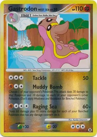 Gastrodon West Sea 22/111 (Rising Rivals)  - Reverse Holofoil | Good Games Adelaide SA