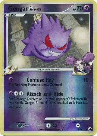 Gengar GL 40/111 (Rising Rivals)  - Reverse Holofoil | Good Games Adelaide SA