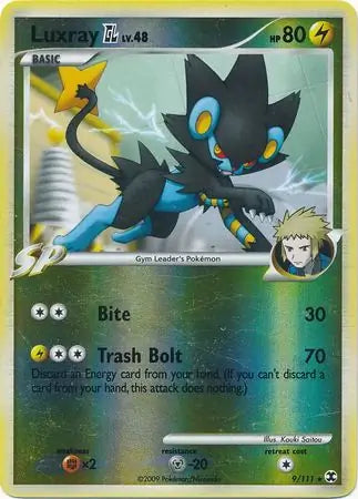 Luxray GL 9/111 (Rising Rivals)  - Reverse Holofoil | Good Games Adelaide SA