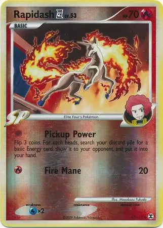 Rapidash E4 47/111 (Rising Rivals)  - Reverse Holofoil | Good Games Adelaide SA