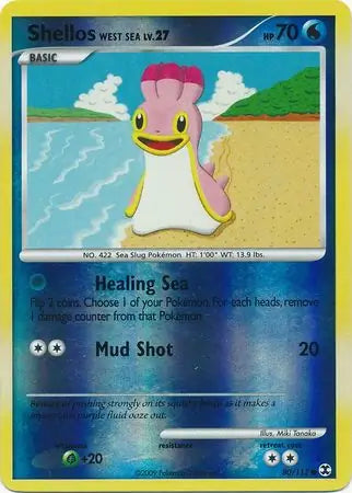 Shellos West Sea 80/111 (Rising Rivals)  - Reverse Holofoil | Good Games Adelaide SA