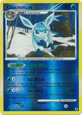 Glaceon 41/111 (Rising Rivals)  - Reverse Holofoil | Good Games Adelaide SA
