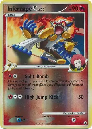 Infernape E4 43/111 (Rising Rivals)  - Reverse Holofoil | Good Games Adelaide SA