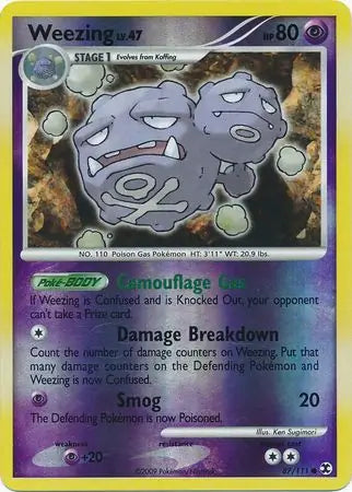 Weezing 87/111 (Rising Rivals)  - Reverse Holofoil | Good Games Adelaide SA