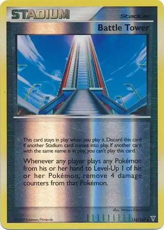 Battle Tower 134 (Supreme Victors)  - Reverse Holofoil | Good Games Adelaide SA