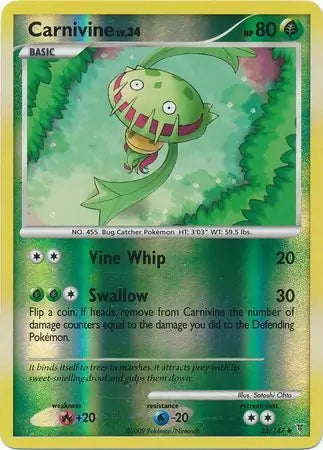 Carnivine 53 (Supreme Victors)  - Reverse Holofoil | Good Games Adelaide SA