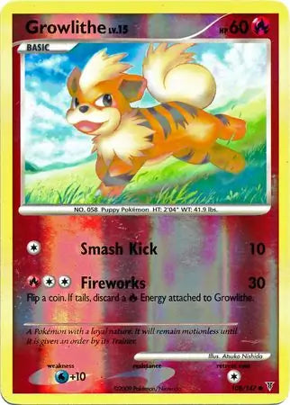 Growlithe 108 (Supreme Victors)  - Reverse Holofoil | Good Games Adelaide SA