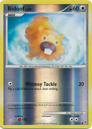 Bidoof 91 (Supreme Victors)  - Reverse Holofoil | Good Games Adelaide SA