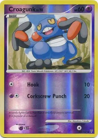 Croagunk 101 (Supreme Victors)  - Reverse Holofoil | Good Games Adelaide SA