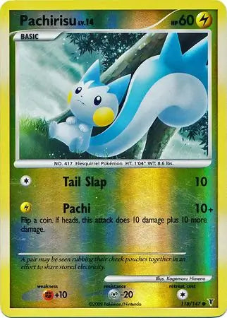 Pachirisu 118 (Supreme Victors)  - Reverse Holofoil | Good Games Adelaide SA