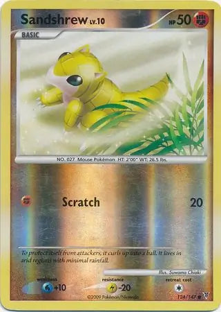 Sandshrew 124 (Supreme Victors)  - Reverse Holofoil | Good Games Adelaide SA