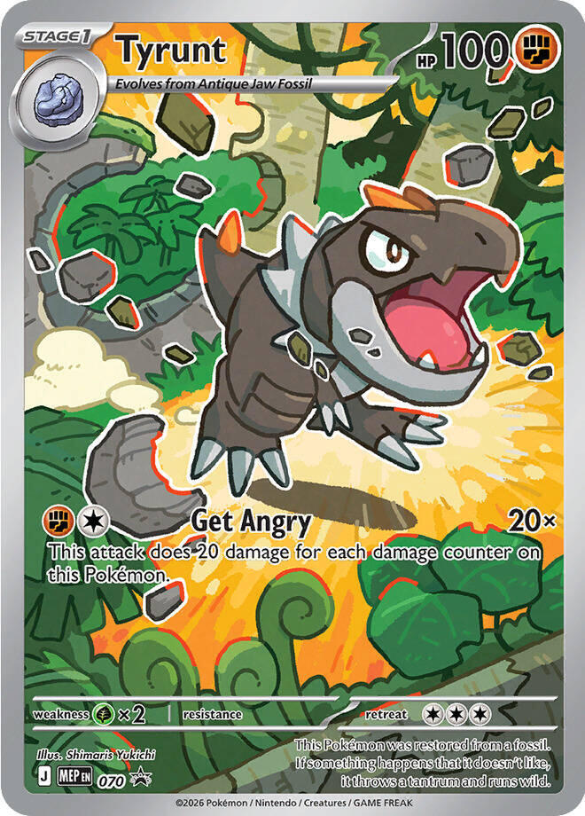 Tyrunt 070 070 (ME: Mega Evolution Promo)  - Holofoil | Good Games Adelaide SA