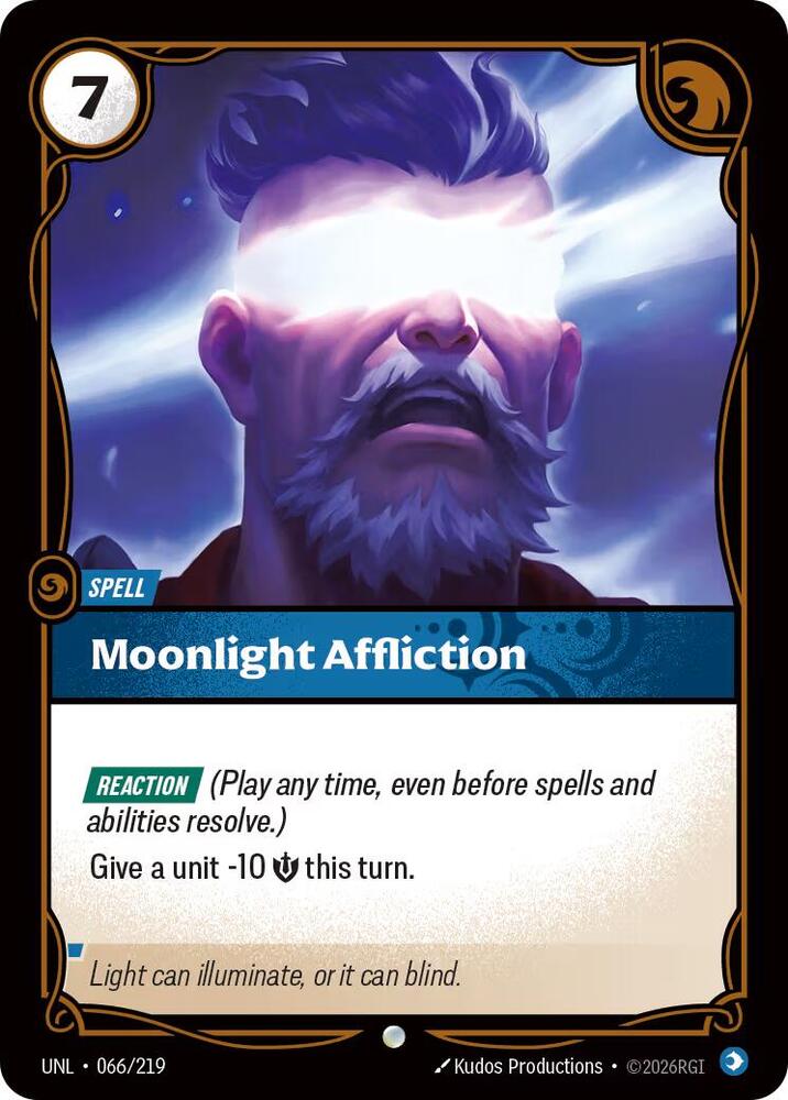 Moonlight Affliction 066/219 (Unleashed)  | Good Games Adelaide SA