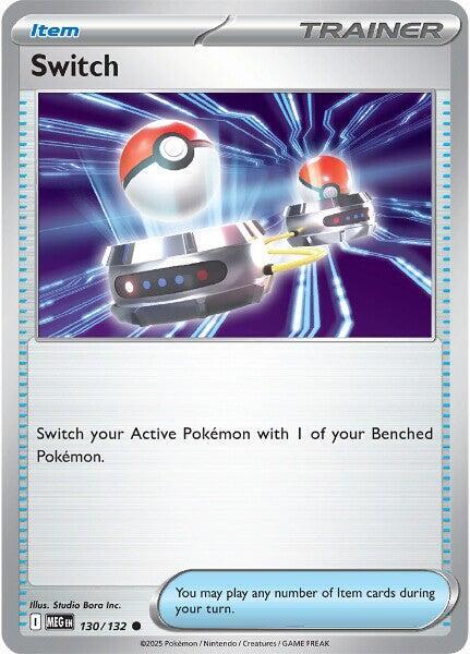 Switch 130/132 (ME01: Mega Evolution)  | Good Games Adelaide SA