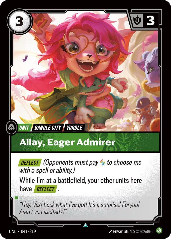 Allay, Eager Admirer 041/219 (Unleashed)  | Good Games Adelaide SA