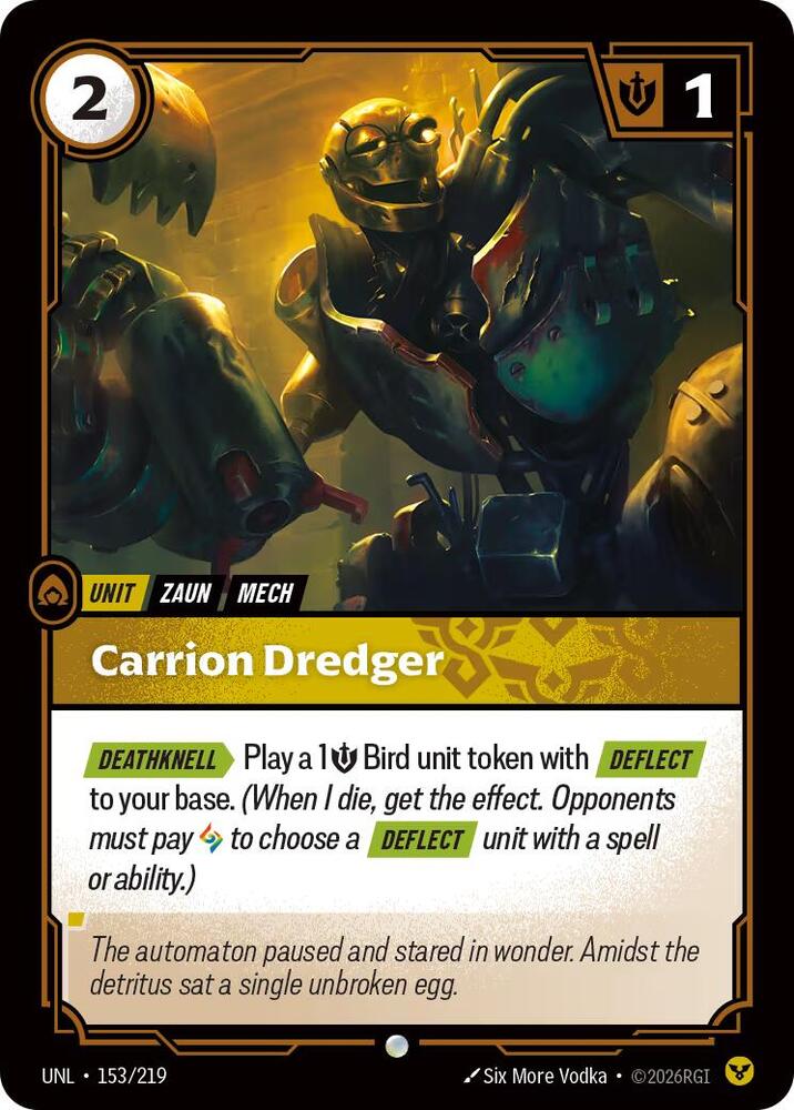 Carrion Dredger 153/219 (Unleashed)  | Good Games Adelaide SA