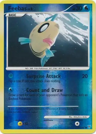 Feebas 104 (Supreme Victors)  - Reverse Holofoil | Good Games Adelaide SA