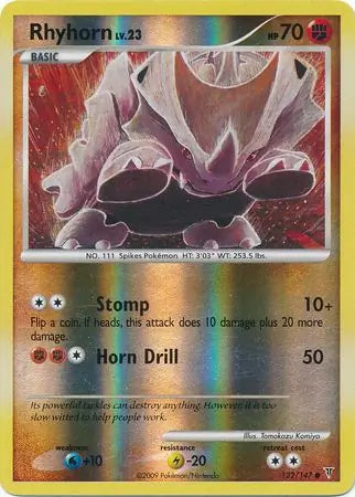 Rhyhorn 122 (Supreme Victors)  - Reverse Holofoil | Good Games Adelaide SA