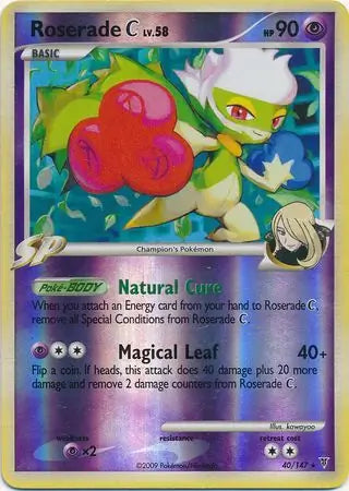 Roserade C 40 (Supreme Victors)  - Reverse Holofoil | Good Games Adelaide SA