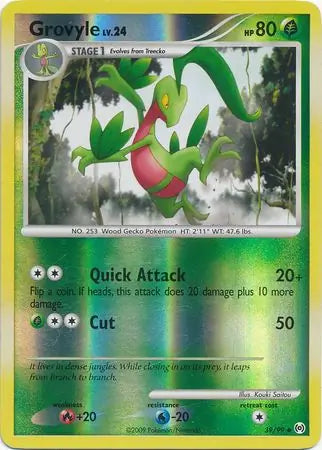 Grovyle 39/99 (Arceus)  - Reverse Holofoil | Good Games Adelaide SA