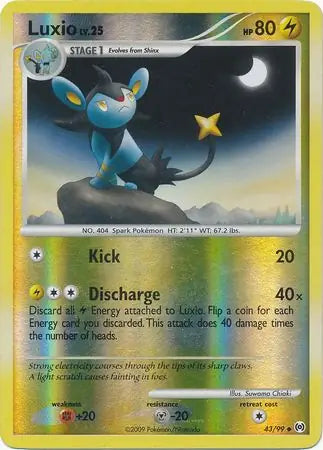 Luxio 43/99 (Arceus)  - Reverse Holofoil | Good Games Adelaide SA