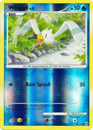 Wingull 81/99 (Arceus)  - Reverse Holofoil | Good Games Adelaide SA