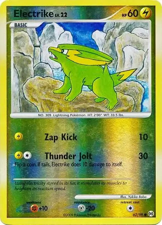 Electrike 62/99 (Arceus)  - Reverse Holofoil | Good Games Adelaide SA