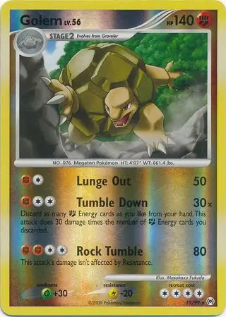 Golem 19/99 (Arceus)  - Reverse Holofoil | Good Games Adelaide SA