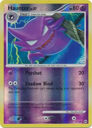 Haunter 42/99 (Arceus)  - Reverse Holofoil | Good Games Adelaide SA