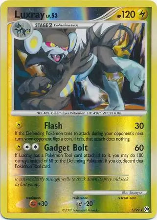 Luxray 5/99 (Arceus)  - Reverse Holofoil | Good Games Adelaide SA