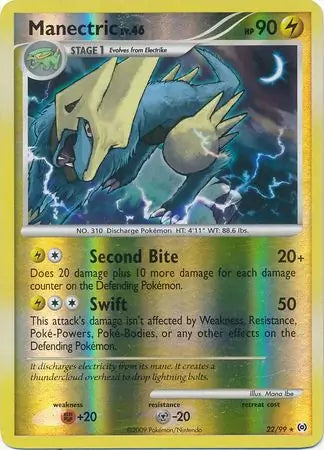 Manectric 22/99 (Arceus)  - Reverse Holofoil | Good Games Adelaide SA