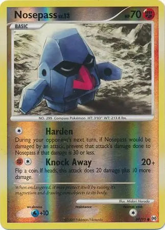 Nosepass 69/99 (Arceus)  - Reverse Holofoil | Good Games Adelaide SA