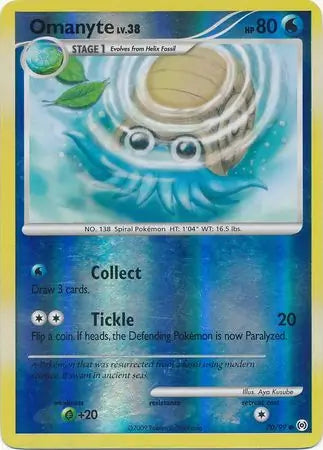 Omanyte 70/99 (Arceus)  - Reverse Holofoil | Good Games Adelaide SA