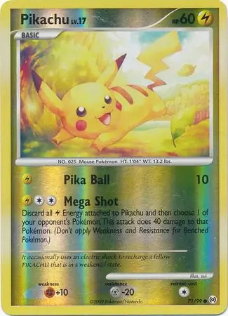 Pikachu 71/99 (Arceus)  - Reverse Holofoil | Good Games Adelaide SA