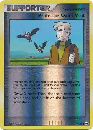 Professor Oak's Visit 90/99 (Arceus)  - Reverse Holofoil | Good Games Adelaide SA