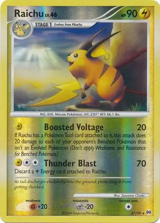 Raichu 27/99 (Arceus)  - Reverse Holofoil | Good Games Adelaide SA