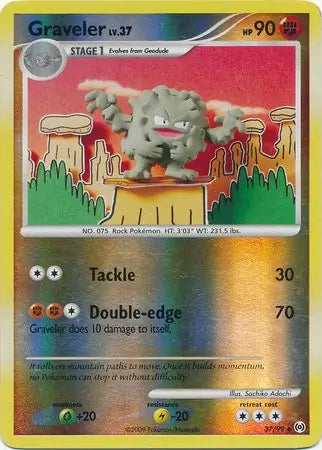 Graveler 37/99 (Arceus)  - Reverse Holofoil | Good Games Adelaide SA