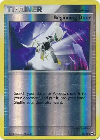Beginning Door 82/99 (Arceus)  - Reverse Holofoil | Good Games Adelaide SA