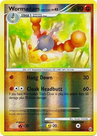 Wormadam Sandy Cloak 50/99 (Arceus)  - Reverse Holofoil | Good Games Adelaide SA